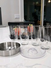 Final Touch Bloody Mary Set - 6 Piece Cocktail Kit with Glasses