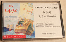 In 1492 Scholastic Cassette Tape 1992 For kids CAS1
