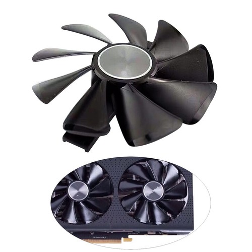 5H12D 95mm GPU Cooler Replacement Fan RX480 8G RX470 RX570 - Picture 5 of 7