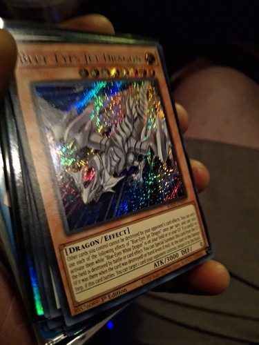 BLAUÄUGIGER JET-DRACHE *** 1.AUFLAGE PRISMATIC SECRET RARE MP23-DE004 YUGIOH-N.M - Bild 1 von 3