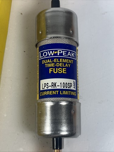 LowPeak Dual Element Time Delay Fuse LPS-RK-100SP AMP - Imagen 4 de 4