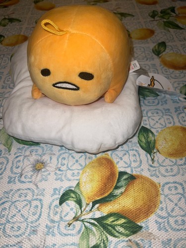 Neu Sanrio Gudetama das faule Ei Stofftier Plüschtier mit Etikett 2021 KOSTENLOSER Versand - Bild 6 von 12