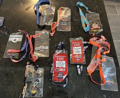 Lot Ticket Stub Lanyards Pins NFL NBA MLB NHL All Star Finals Four Super Bowl - Bild 8 von 16