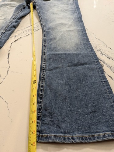 NWT BKE STELLA JEANS Slim Boot Cut Jeans 32 x 31.5 Flared Leg Buckle New w/ Tags - Picture 10 of 13