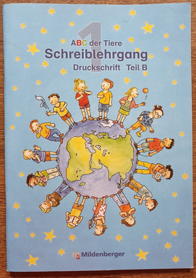 ABC der Tiere 1   Schreiblehrgang Druckschrift  B *NEU*