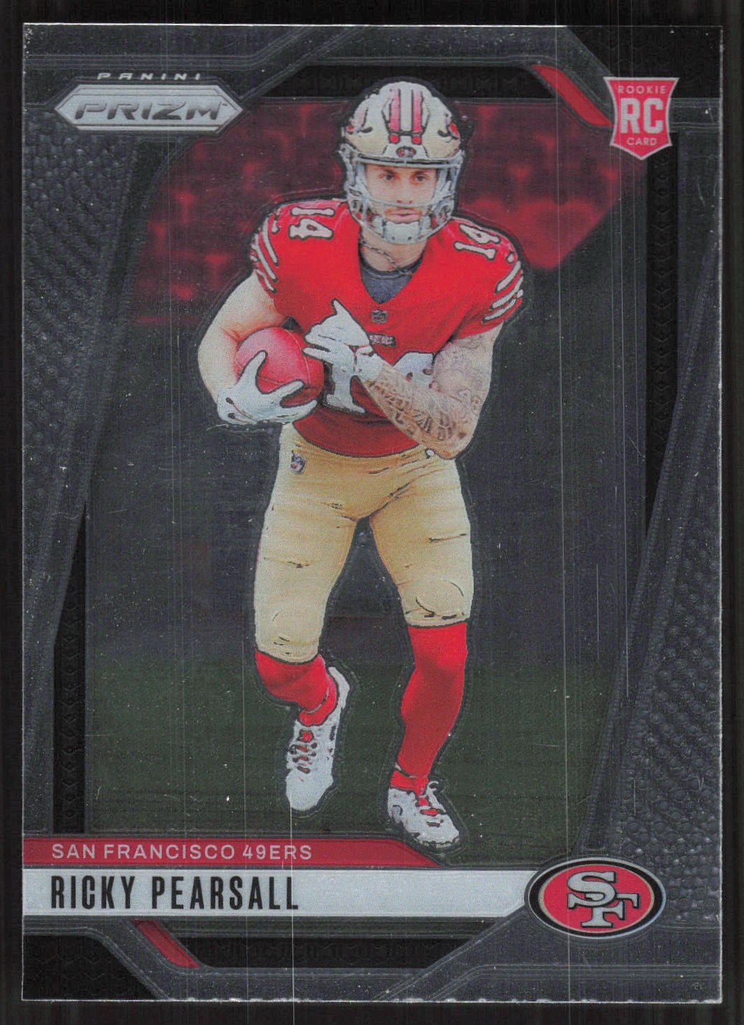 Ricky Pearsall, 2024 Panini Prizm, #383, San Francisco 49ers, RC