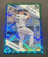 2018 DONRUSS CLAYTON KERSHAW ELITE SERIES GREEN SP #’d 13/25! ONLY 25 MADE!