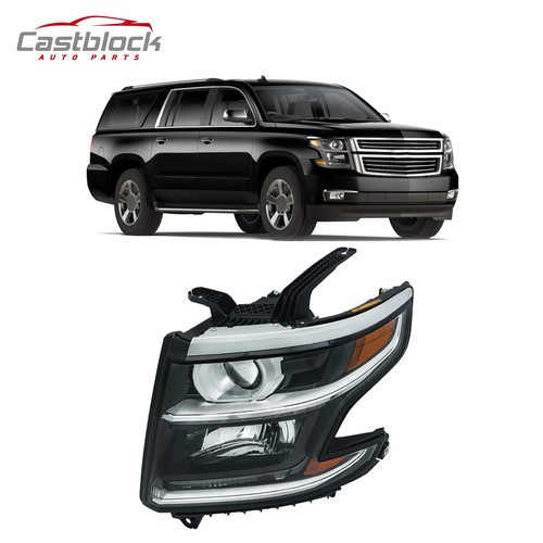 Headlight Assembly For 2015-2020 Chevy Tahoe Left Driver Side HID 84582597 - Picture 1 of 3