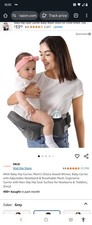 HKAI Baby Hip Carrier Mom  s Choice Award Winner Baby Carrier New Damaged Box