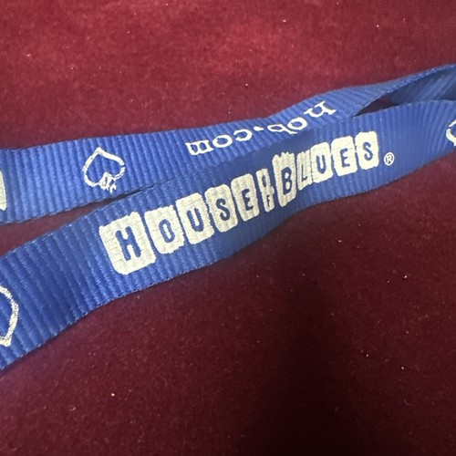 House Of Blues Lanyard Blue With Clip - Picture 3 of 7