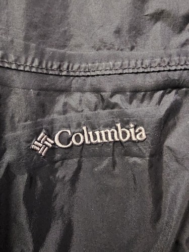 Columbia Windbreaker Regenjacke Damen / Herren Medium Neu mit Etikett schwarz / grau - Bild 2 von 11