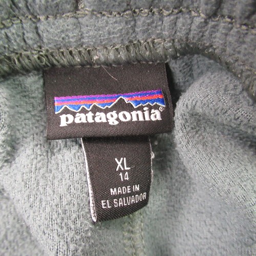 Patagonia Sweatpants Girls XL 14 Pocket Outdoors Tapered Legs Drawstring Gray - Picture 3 of 10