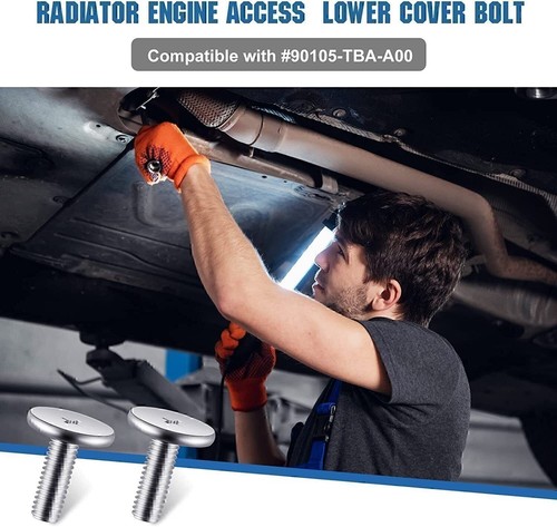 14Pcs Cache Moteur Vis de Goupille Inférieure 90674-TY2-A01 pour Honda CR-V Civic Accord - Photo 9 sur 17