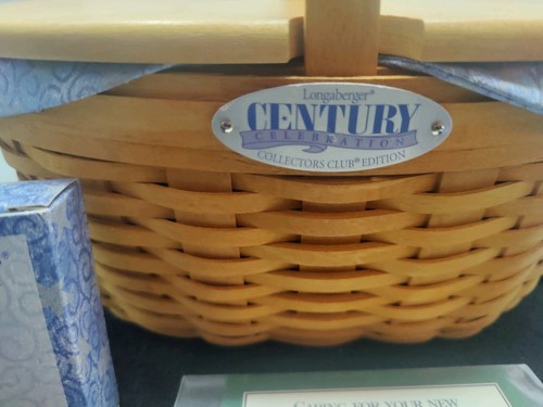 Longaberger 2000 Century Celebration Basket Collectors Club Combo signiert 3x 142G - Bild 13 von 22