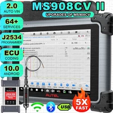 2025 Autel MaxiSYS CV MS908CV II Heavy Duty Diagnostic Scanner Tool All System