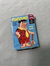 Vintage Flintstones ED-U-Cards Pre-Historic Animal Rummy Card Game Hanna-Barbera