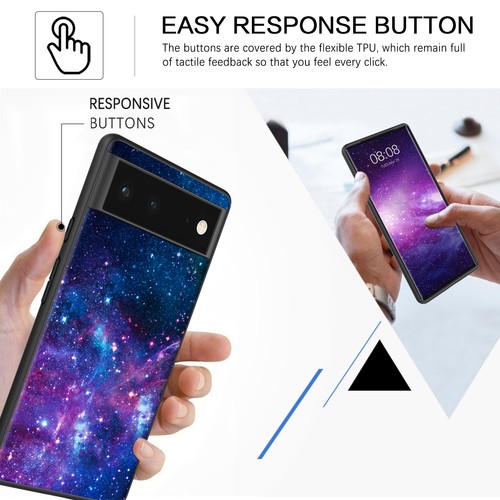 Glow in The Dark Case For Google Pixel 6 6.4" 2021 Shockproof Heavy Duty Cover - Picture 5 of 7