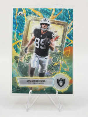 Topps 2026 Resurgence Voltaic VT-25 Brock Bowers Raiders 123/149 Insert