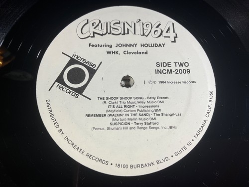 Y5-79 CRUISIN’ 1963 - RADIO SOUNDTRACK - 1984 - INCM-2009 - RECORD - SOUNDTRACK - Picture 10 of 13