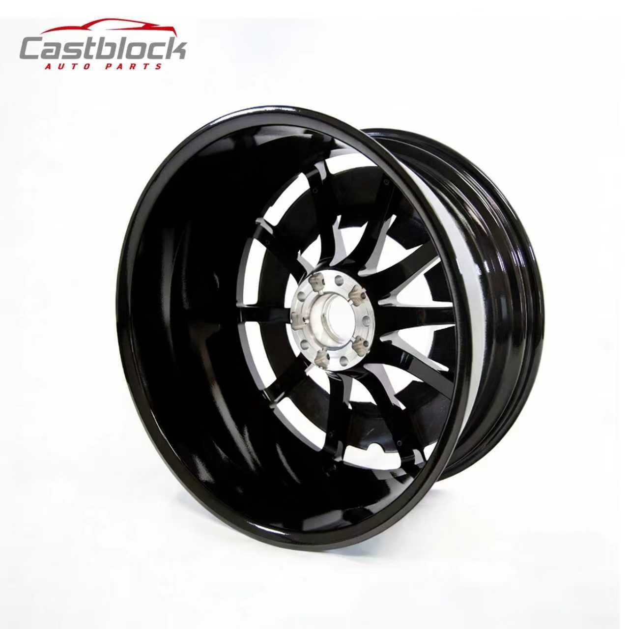 22'' New For Mercedes Benz G Class Brabus Style Carbon Fiber Wheels Rims Set