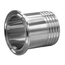 STEEL & OBRIEN 14MPHR-.50X.25-316 1/2" x 1/4" Tri-Clamp End x Hose Barb -