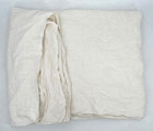 Brooklinen Washed 100% Linen Duvet Cover King off White button closure Portugal