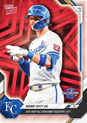2026 All-Star Game Set - MLB Topps NOW YOU PICK PRESALE WITT JR. OHTANI JUDGE