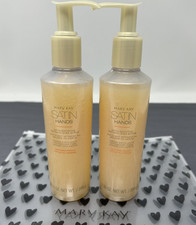 Lot of 2 Mary Kay Satin Hands ORCHARD PEACH Satin Smoothie Shea Hand Scrub