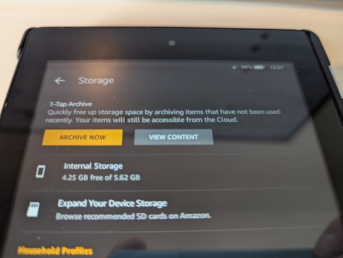 Amazon Kindle Fire 7 7th Generation 7 inch 8GB Tablet with micro SD slot - Picture 2 of 6