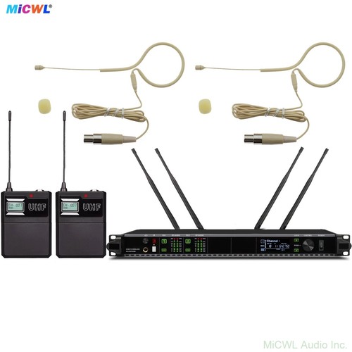2 MX153 Head Wireless Microphone AD4D System Beta58 Handheld Beta55 Headset Set - Picture 11 of 14