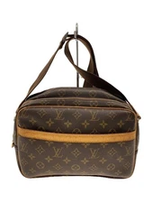 LOUIS VUITTON SHOULDER BAG REPORTER PM_MONOGRAM CANVAS PVC Brown Used