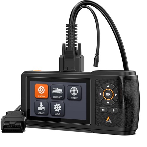 Camión de alta resistencia HD OBD escáner diésel diagnóstico DPF lluvia para Detroit y Paccar - Imagen 11 de 13