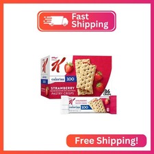 Special K Bar Pastry Crisps, 100 Calories, Breakfast Bars, Value Size, Strawberr