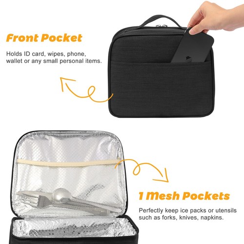 Lunch Box for Men - Reusable Lunch Bag Men Adult Women- Insulated LunchBox fo... - Picture 4 of 6