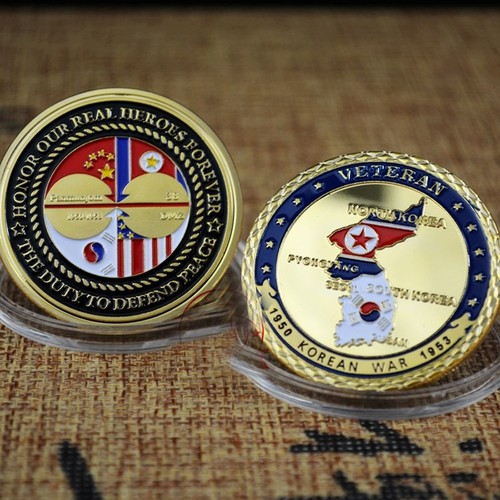20 PCS 1950-1953 KOREAN WAR VETERAN Commemorative Collection Challenge Coin - Picture 5 of 5