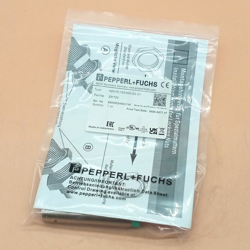1PS New For Pepperl+Fuchs NEN10-12GM50-E2-V1 Proximity switch sensor - Picture 1 of 5