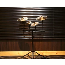 Multi-functional cymbal stand - Adjustable height, suitable for water cymbals/ef
