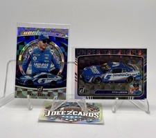 Kyle Larson Card Lot 2022/2023 Under The Lights Refractor Insert