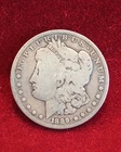 AUTHENTIC 1889 MORGAN SILVER DOLLAR, beautifully aged.