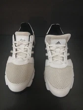 Adidas Mens Size US 8 1/ 2 Golf Shoes Tech Response 3 Stripes White Gray