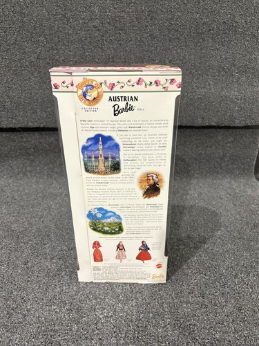 Vintage Barbie Doll 1994 Mattel 21553 Dolls of the World Austria Collector NIB B - Picture 4 of 12