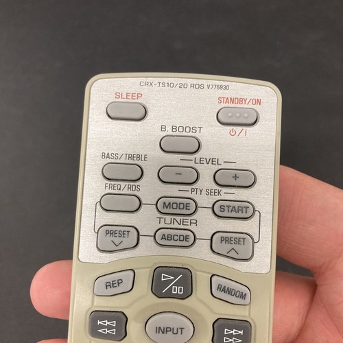 Mando a distancia original Yamaha V776930 para sistema de música CD CRX-TS10/20 FUNCIONANDO - Imagen 4 de 7