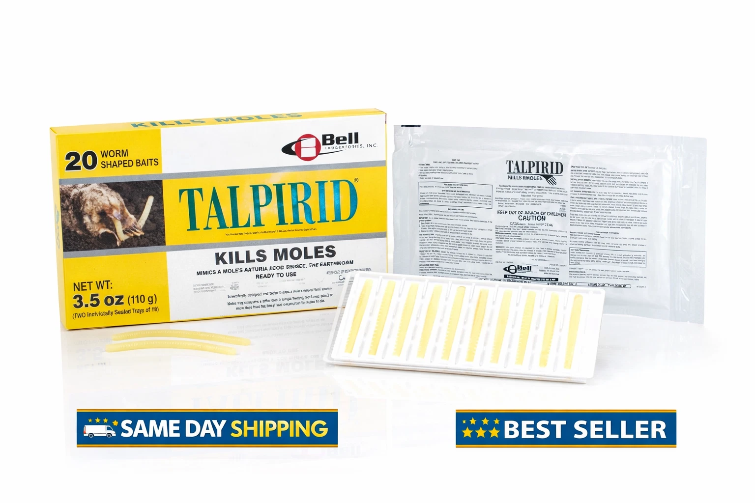 Bell Labs Talpirid Mole Bait - Thumbnail 4