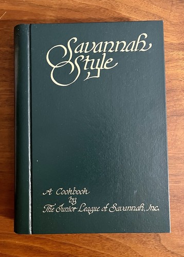 Savannah Style Cookbook Junior League Of Savannah 1982 Vintage 2nd Printing - Picture 1 of 11