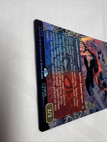 Magic MTG - Spider-Man 2099 (0216) (Borderless) Foil - Marvel's Spider-Man - Bild 3 von 10