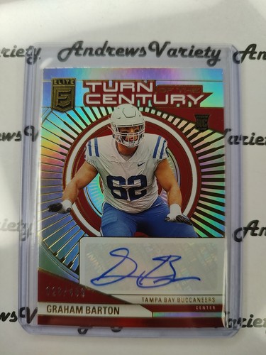 2024 Donruss Elite TCA-GBA Graham Barton 26/499 Turn of Century Auto Buccaneers - Bild 1 von 2