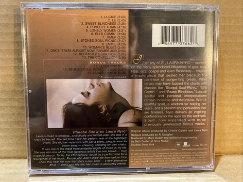 LAURA NYRO: ELI AND THE THIRTEENTH CONFESSION CD W/BONUS TRACKS! NEW & SEALED! - Picture 2 of 5