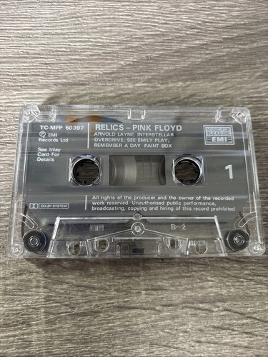 Pink Floyd - Relics : Cassette Album - EMI  Records Re Issue : VGC - Picture 5 of 6