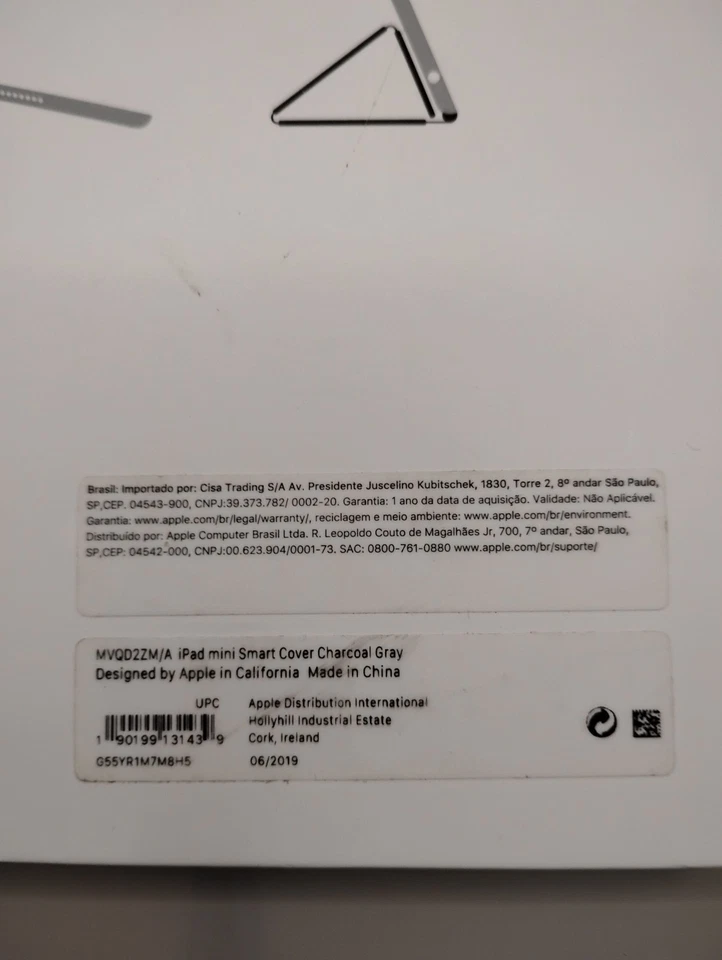 iPad Mini 5th Generation Smart Cover Charcoal Gray New - Image 4 of 4