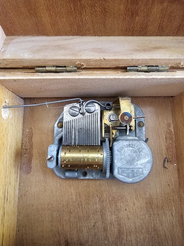Vintage Hummel Spieluhr, Spieluhrwerk funktioniert nicht, nur für Ersatzteile - Bild 3 von 6